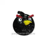 Магнит чёрная птичка Angry Birds