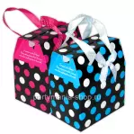 Подарок с конфетами «Сундучок» горох