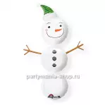 «Снеговик» фольгированная фигура